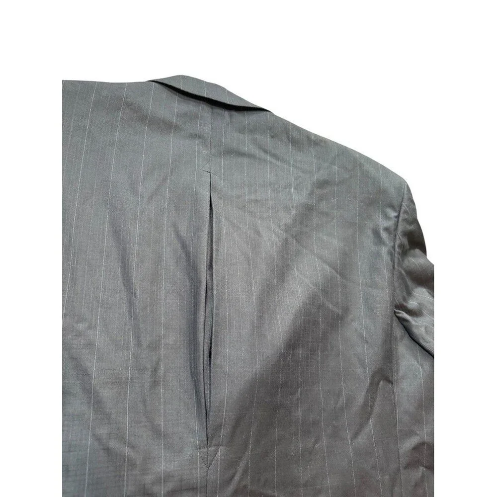 Red & Blue Solo 360 Dark Sport Coat Super 140's Wool Blend Blazer Size 40L NWT